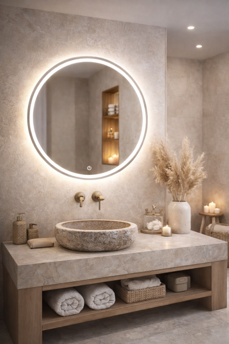 led հայելի 60սմ casora home (Կոդ 0175)