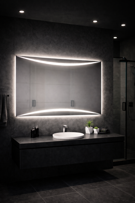 led հայելի 60*80 սմ casora home