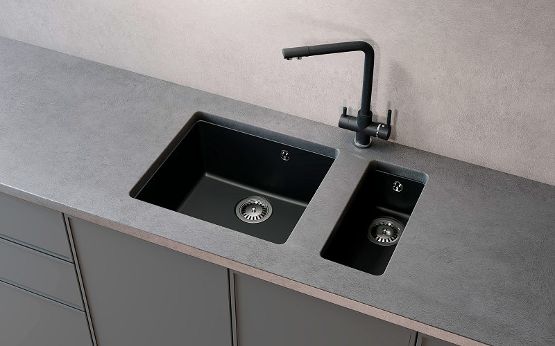 Խոհանոցի լվացարան ulgran quartz underground 450 Խոհանոցի լվացարան ulgran quartz underground 450