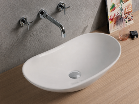 Կերամիկական լվացարան verona 7811a / 615*360*155 / glossy white (Կոդ 1635)